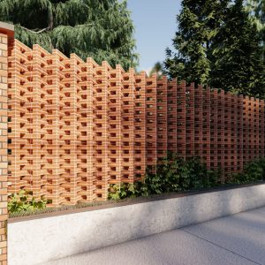 دیوارکشی محوطه خوابگاه کوثر - دانشگاه قم